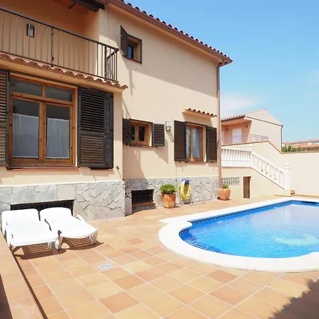 Casa Con Piscina Privada, 4 Habitaciones, Bbq, Wifi, Cerca Playa Riells, Torroella De Montgri. - Es-325-27 *